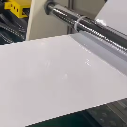 White PVC sheet